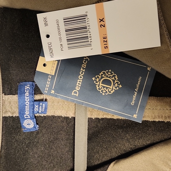 New! Democracy Tan Military Field Jacket - Picture 3 of 3